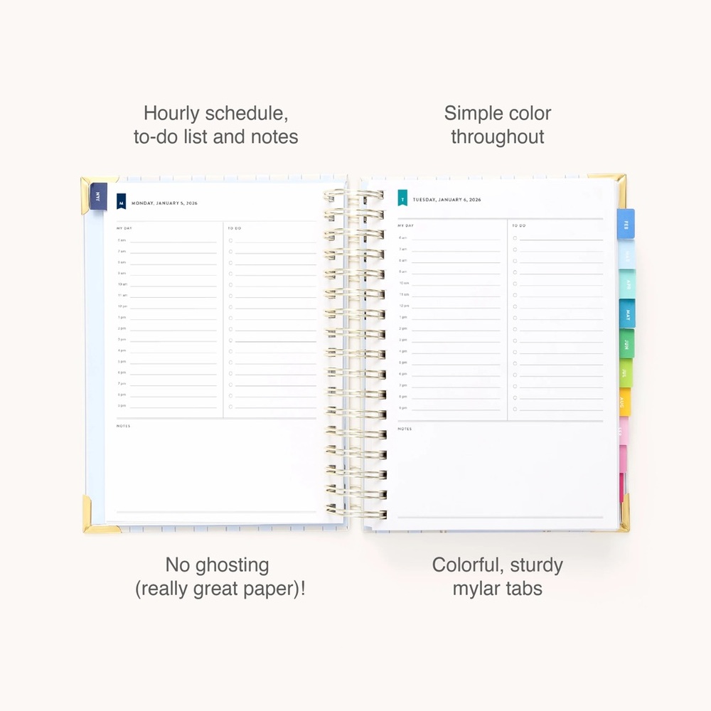 SIMPLIFIED 2026 Spiral Daily Planner - Picture 3 of 11